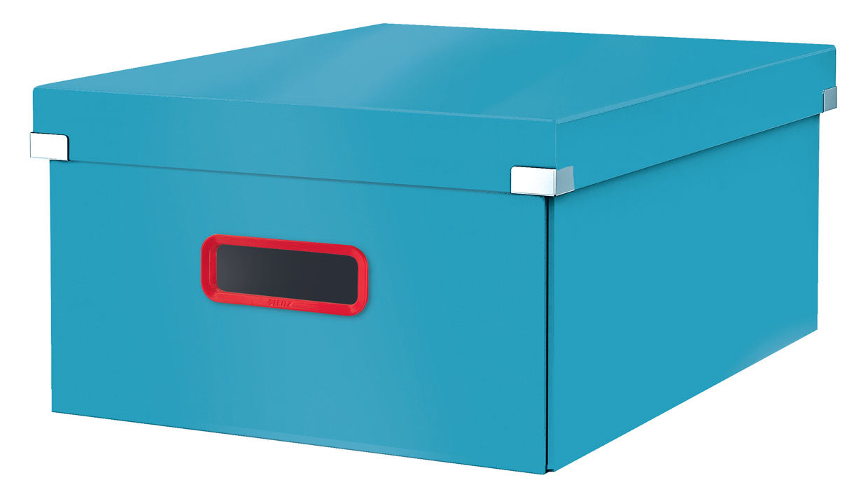 CUTIE DEPOZITARE CU CAPAC SI MANER PLIABILA 36 x 20 x 48 CM ALBASTRU CELEST LEITZ CUTIE DEPOZITARE CU CAPAC SI MANER PLIABILA 36 x 20 x 48 CM ALBASTRU CELEST LEITZ